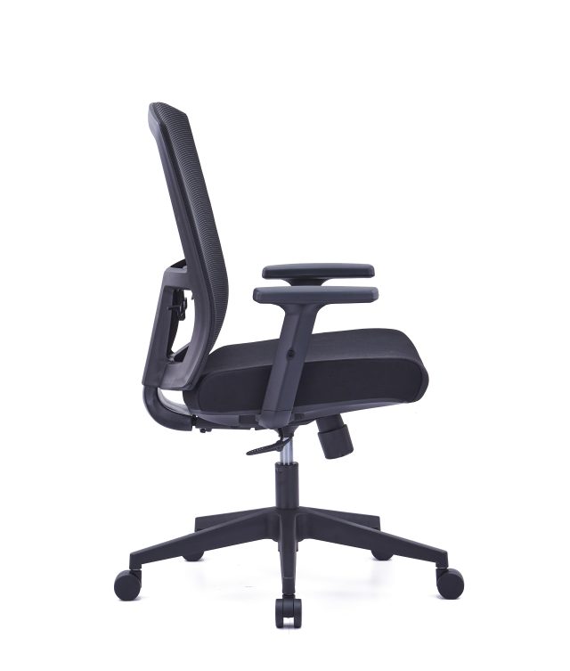 Ergonomic Mesh Office Chair – High Back, Low Back & Visitor Options (Black & Grey)