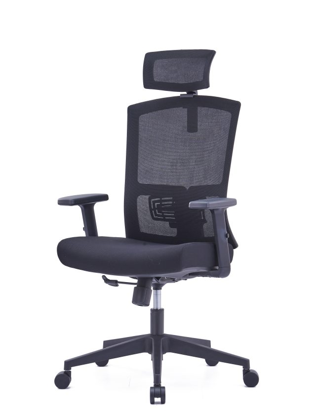 Ergonomic Mesh Office Chair – High Back, Low Back & Visitor Options (Black & Grey)