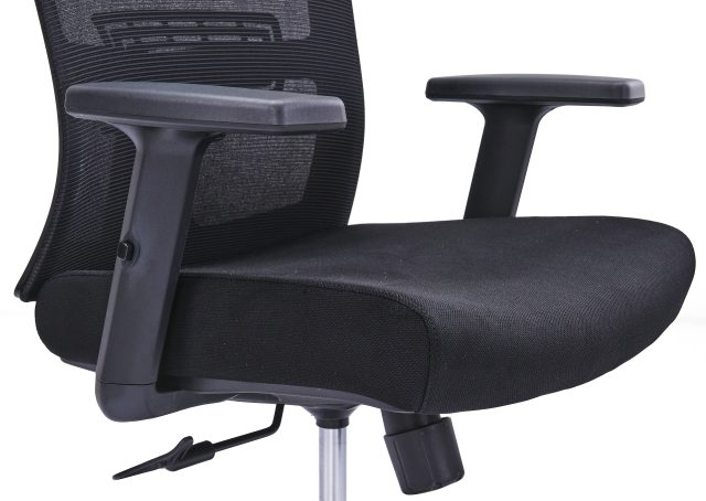 Ergonomic Mesh Office Chair – High Back, Low Back & Visitor Options (Black & Grey)