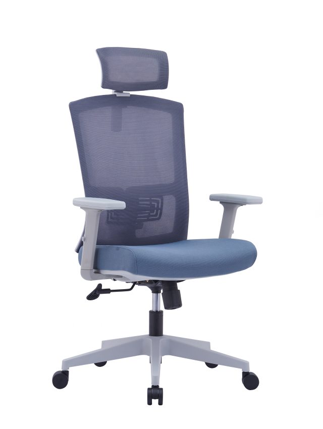 Ergonomic Mesh Office Chair – High Back, Low Back & Visitor Options (Black & Grey)