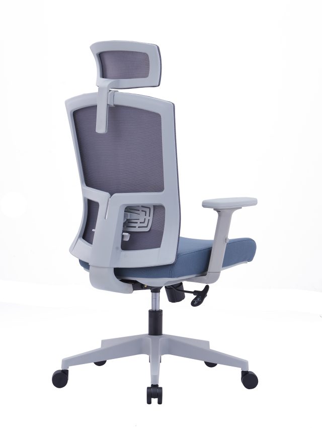 Ergonomic Mesh Office Chair – High Back, Low Back & Visitor Options (Black & Grey)