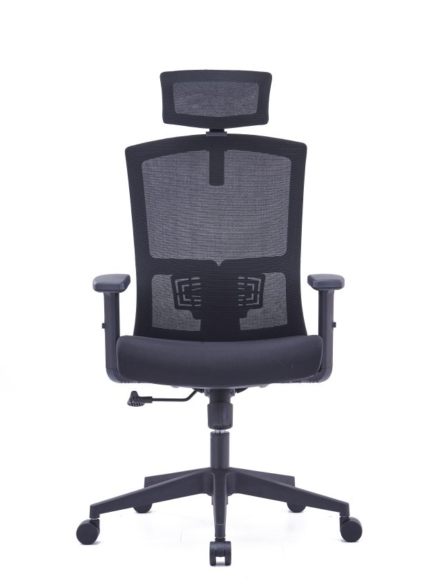 Ergonomic Mesh Office Chair – High Back, Low Back & Visitor Options (Black & Grey)