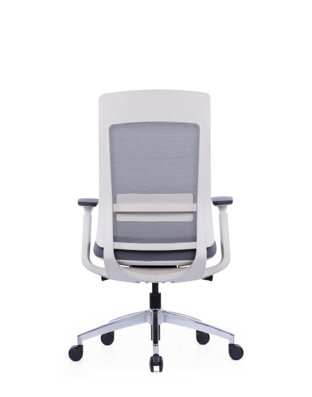 Ergonomic Black Frame Office Mesh Chair | Black | Grey