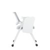 Foldable Study Chair With Wheels and Adjustable Backrest