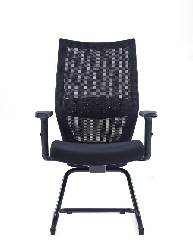 Office Mesh Chair with Adjustable Headrest & Lumbar Support| Black, Blue