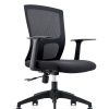 Office Chair with Black PP Frame – High-Density Foam, Fixed T-Shape Armrests & Gas Lift