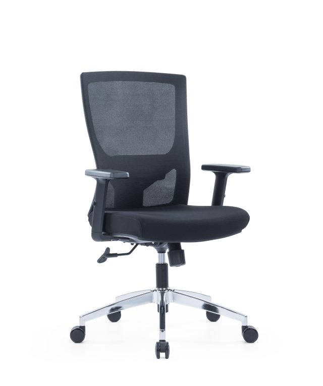 Ergonomic Office Chair with Armrests & Lumbar Support