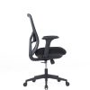 Ergonomic Black Mesh Office Chair – High Back | Low Back | Visitor Options | Lumbar Support | Molded Foam for Prolonged comfort |Black | Grey