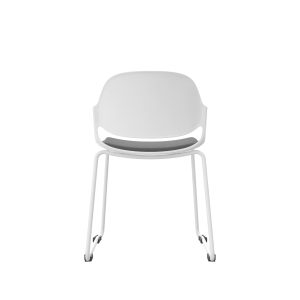 Training Room Chair- White Gray