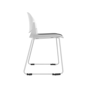 Training Room Chair - White Gray
