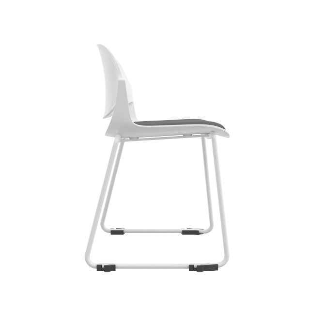 Training Room Chair - White Gray