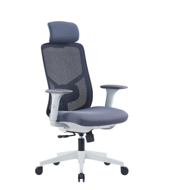 Ergonomic Black Mesh Office Chair – High Back | Low Back | Visitor Options | Lumbar Support | Molded Foam for Prolonged comfort |Black | Grey