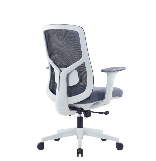 Ergonomic Black Mesh Office Chair – High Back | Low Back | Visitor Options | Lumbar Support | Molded Foam for Prolonged comfort |Black | Grey