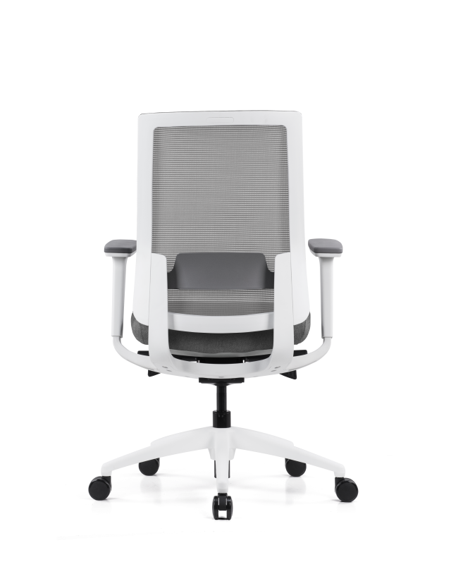 Modern Black Office Mesh Chair with Adjustable Headrest(High Back) & 3D Armrests